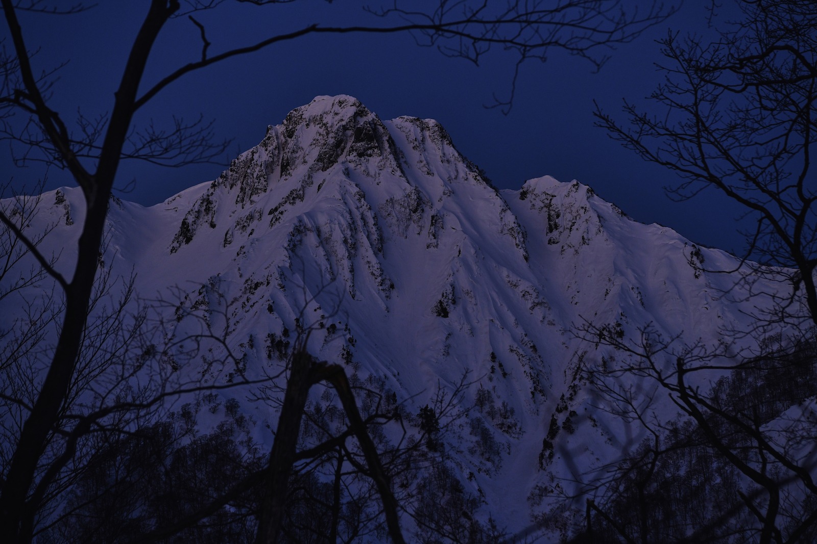 マウンテニアリングスノーボードの深淵 大源太山東面 四ルンゼ クリーネストライン